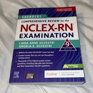 Saunders Comprehensive Review for the NCLEX-RN Examination Book 9th edition